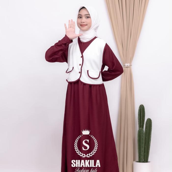 (SPESIAL RAMADHAN) BABY KEISHA STORE/ RENATA GAMIS ROMPI GAMIS ANAK PEREMPUAN GAMIS ANAK TANGGUNG