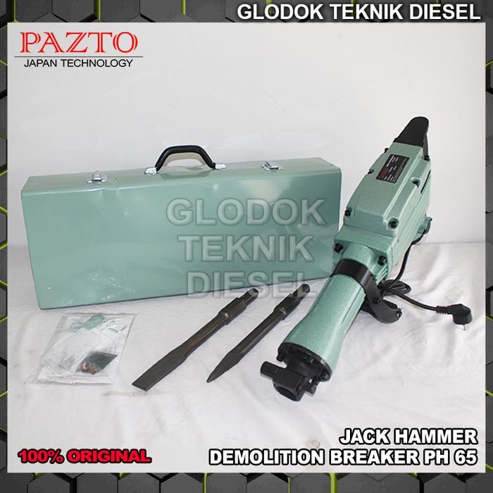 Mesin Jack Hammer Bobok Beton Ph65 Demolition Hammer Ph 65