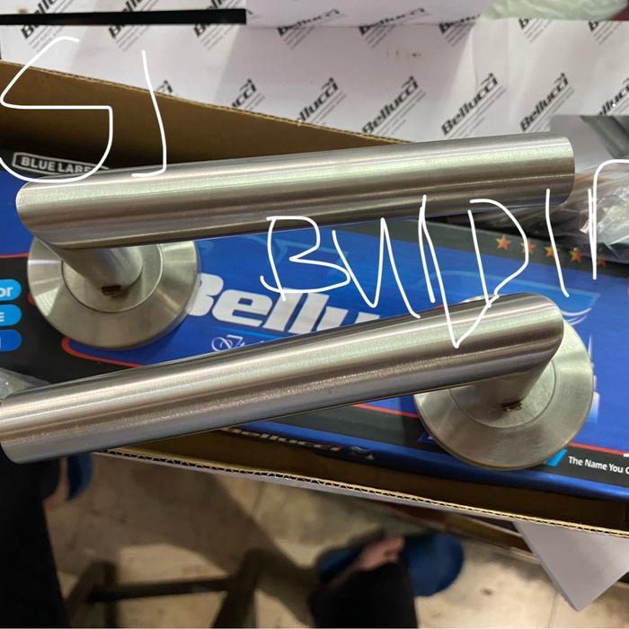 KUNCI PINTU HANDLE RUMAH SET STAINLESS TEBAL SORENTO BELLUCCI BAGUS KUNCI PINTU PISAH BULAT KUNCI