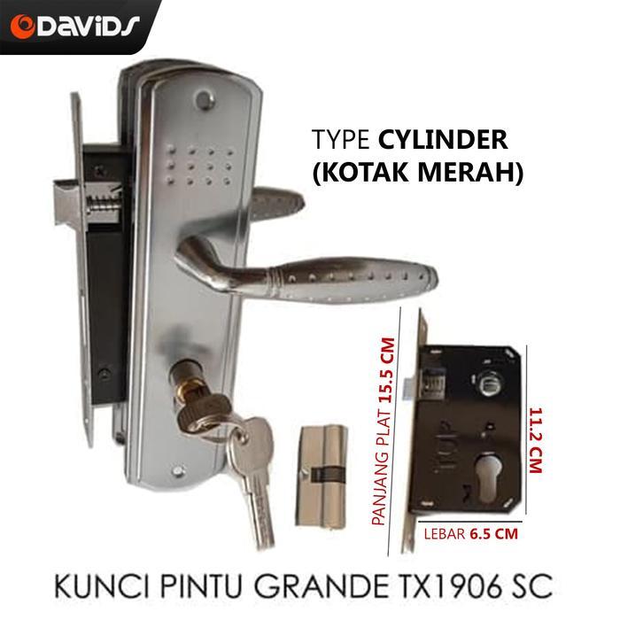 Kunci Pintu Rumah Handle Slot Set Kecil Top