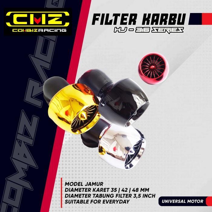 "New" Filter Karbu Racing KOSO Universal Air Filter PE 24 26 28 Open Filter Motor