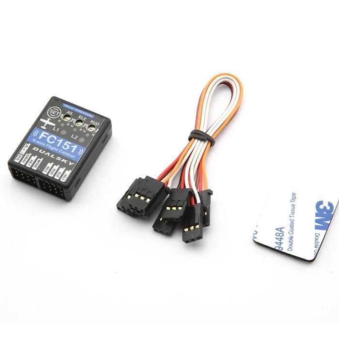 DUALSKY FC151 3 AXIS GYRO STABILIZER FLIGHT CONTROL SYSTEM FOR RC AIRPLANE
