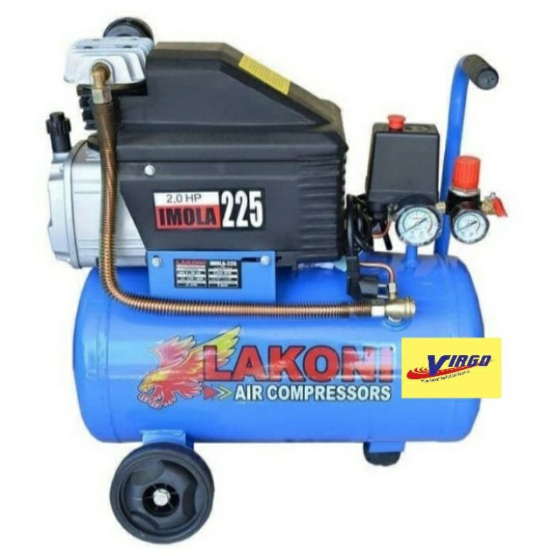 LAKONI IMOLA225 KOMPRESOR COMPRESSOR ANGIN LISTRIK 2HP 2 HP LAKONI IMOLA 225 ORIGINAL ASLI