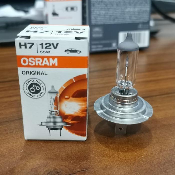 OSRAM H7 BOHLAM LAMPU DEPAN HALOGEN H7 ORIGINAL OSRAM