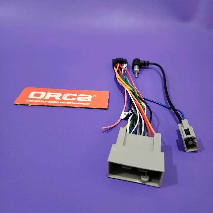 Frame Head Unit Android 9 Inch Mobil Jazz 2008-2013 Merek Orca