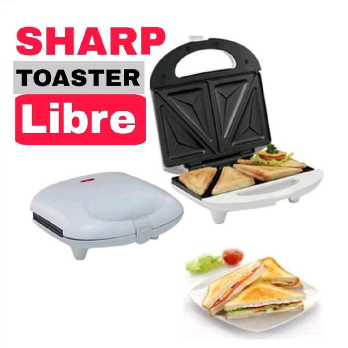 Sharp Kzs70Lw Toaster Sandwich Segi Tiga 700W Toaster Sharp