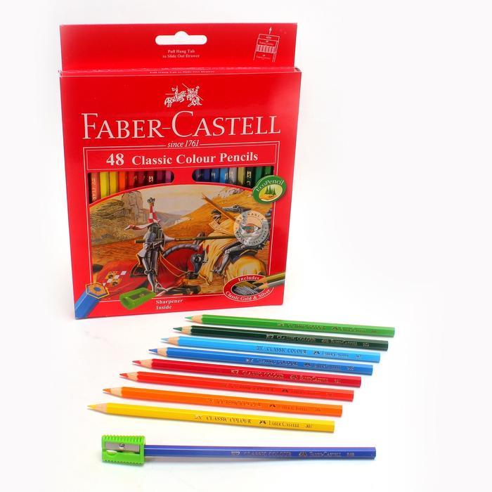 Pensil Warna Faber Castell Isi 48 Classic