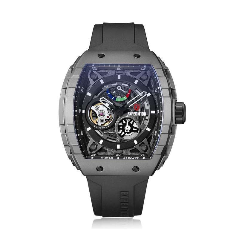 Expedition Titanium 6782MPR Jam Tangan Pria Automatic Rubber Strap