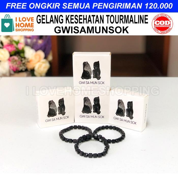 Terlaris Gelang gwisamunsok tourmaline terapi kesehatan - gwisamunseog korea 100% SALE