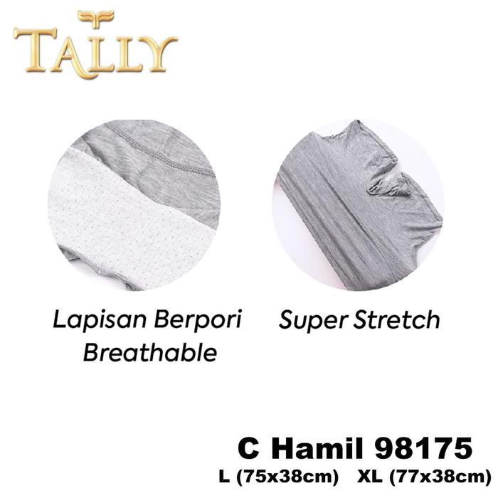 Tally 98175 CD Celana Short Pant Ibu Hamil Highwaist Hot Pant Katun Premium Wanita Perempuan Gratis 