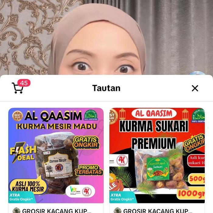 "New" KURMA MESIR PREMIUM 1 KG KURMA MESIR MADU 1KG KURMA MESIR 1KG