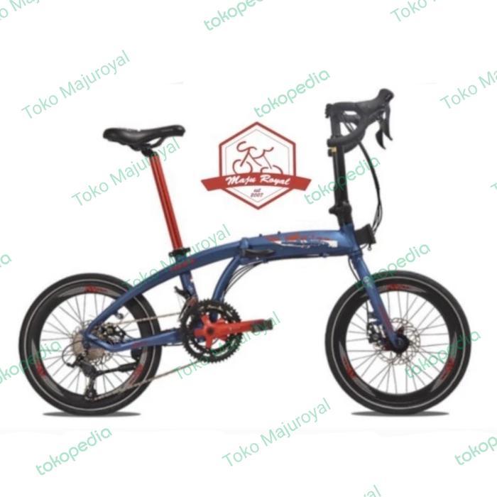 Sepeda Lipat Pacific Noris 8.0 Indonesia Brifter Shimano Sora 9 Speed