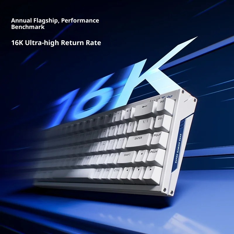MCHOSE Ace 68 Turbo Magnetic Keyboard 16K 0.06ms Dual Core Chip RGB Aluminium Esports Mechanical