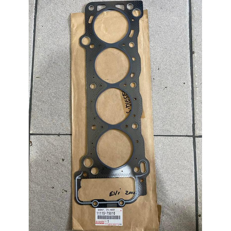 11115-75010 PAKING KOP CYLINDER HEAD KIJANG KAPSUL EFI 2000 CC HILUX PASSSS