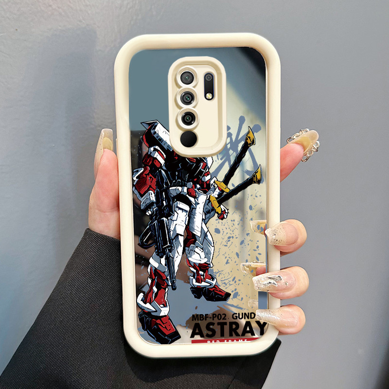 Casing Hp Xiaomi Redmi 9 Redmi 9 Prime 8 6A 5 Plus POCO M2 Case Casing Kartun Robot Pola Kasus cermi