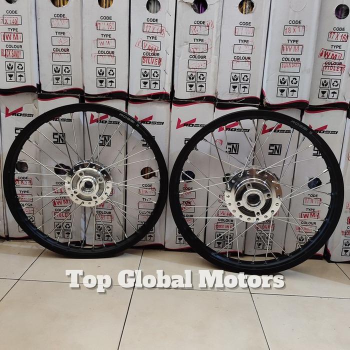 VELG ROSSI JUPITER MX NEW MX KING MX OLD SEPASANG RING 17 - VELG ROSSI ORIGINAL