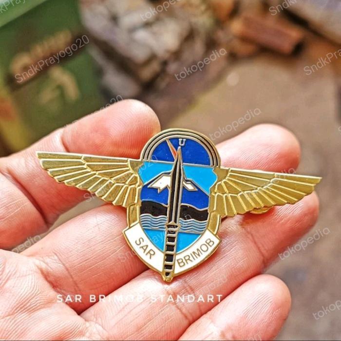 Brivet Brevet Wing Sar Brimob
