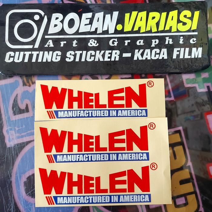 Promo Cutting Sticker Jdm Sticker Whelen