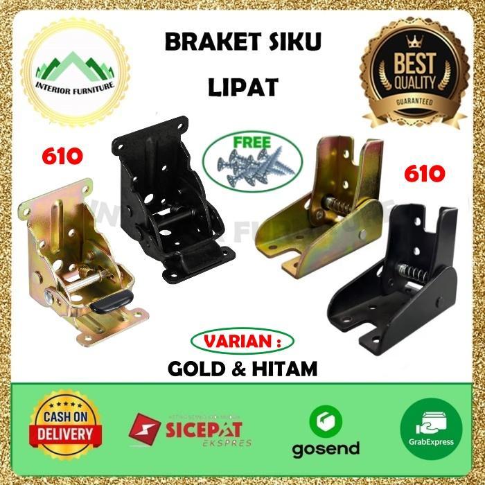 Braket Siku Kaki Meja Lipat / Engsel Siku Kaki Meja Lipat