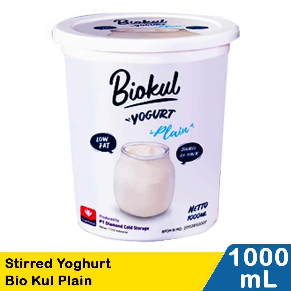 DIAMOND STIRRED YOGHURT BIOKUL PLAIN 1000ML ID