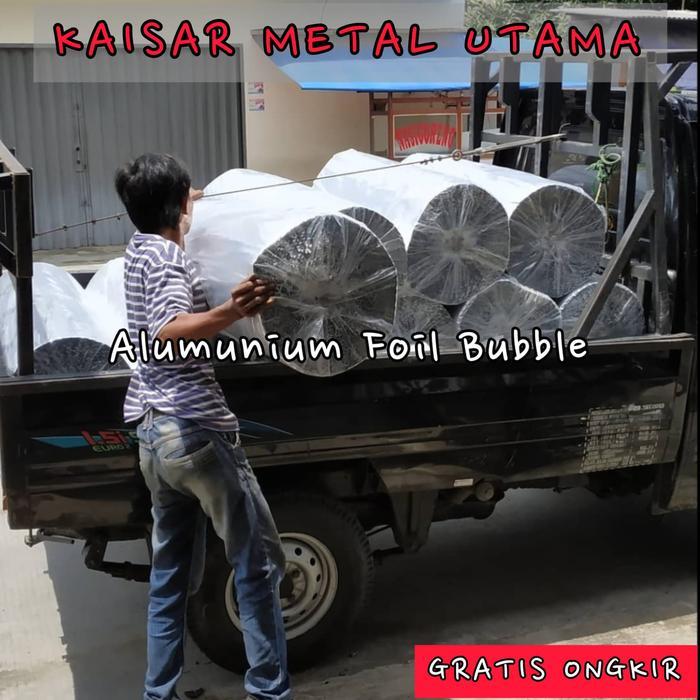 Alumunium Foil Bubble Double untuk rangka atap