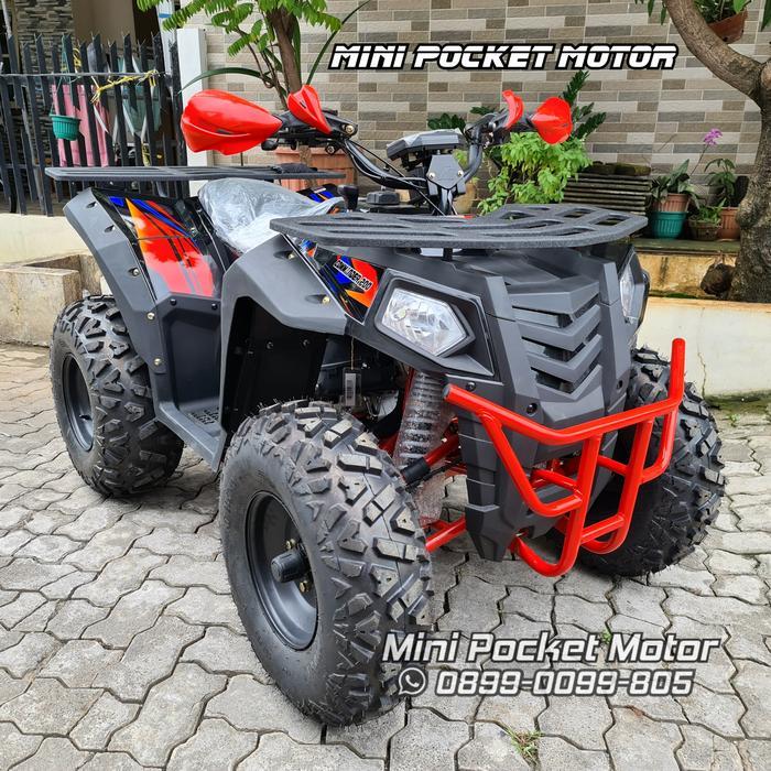ATV 200cc Apollo ATV Commander 200cc Ring 10 Inch ATV Besar 200cc 4T