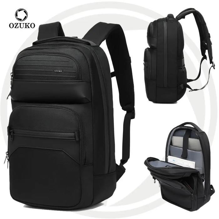 OZUKO Pulse Backpack #9849 - Tas Ransel Laptop 15.6 Inch