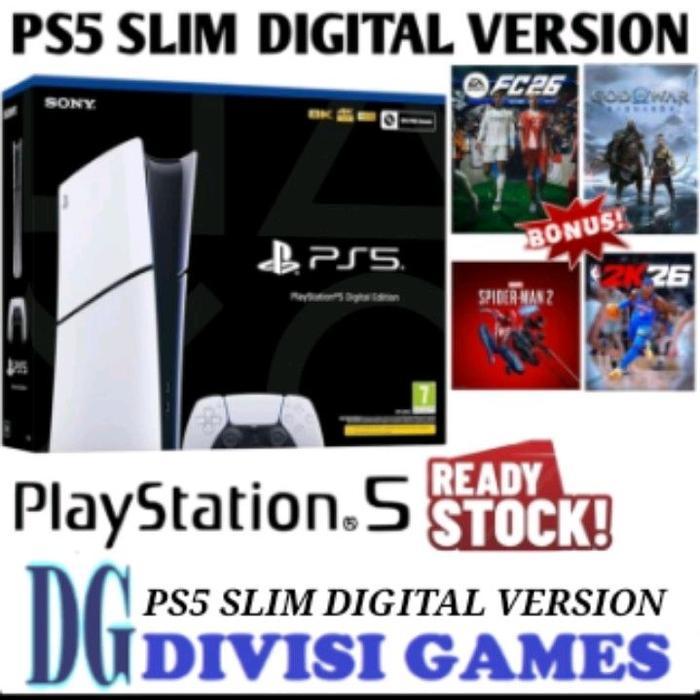 PS5 SLIM Disc Version PS5 SLIM Digital Version PS5 Slim Console