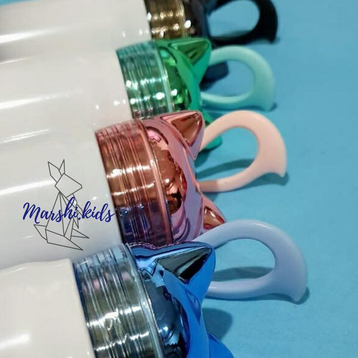 Botol Minum Termos Kucing Stainless Anak Sedotan Water Bottle Thermos Terlaris