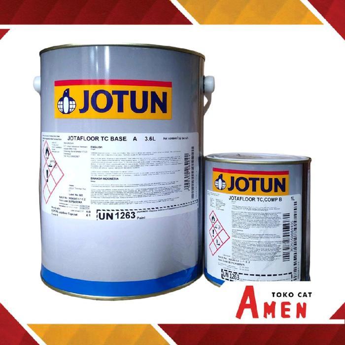 JOTUN JOTAFLOOR TC 5LT (GALON) - 0071 GREY / CAT LANTAI EPOXY FLOOR COATING 2 KOMPONEN
