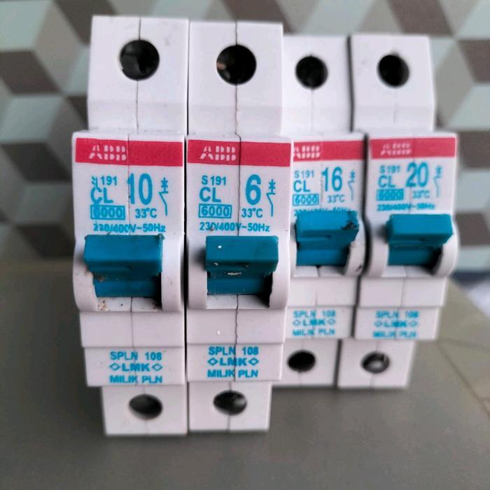 Promo Mcb Abb Modifikasi Anti Jeglek 2A Rasa 6A 2A Rasa 10A Siap Pakai
