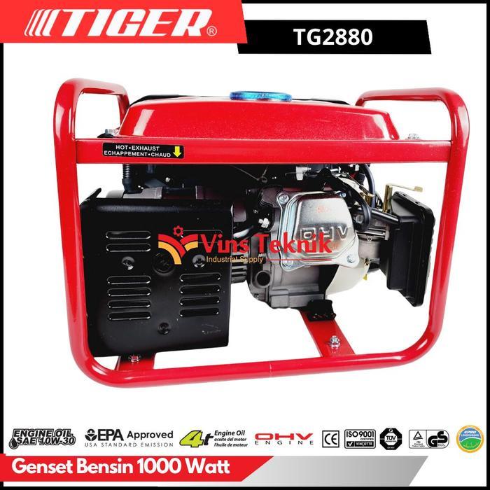 TIGER TG2880 Genarator Set Genset 4TAK Genset 1200Watt TG 2880