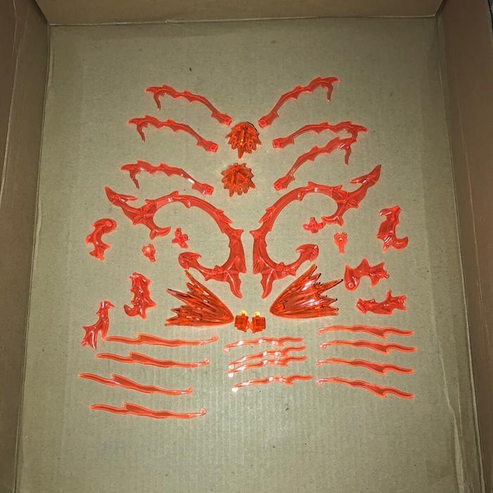 2nd HGBF Kamiki Burning Gundam Part Flame Effect Unit