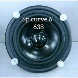 SALE Speaker curve 6 inch speaker woofer 6" curve 638 TERMURAH
