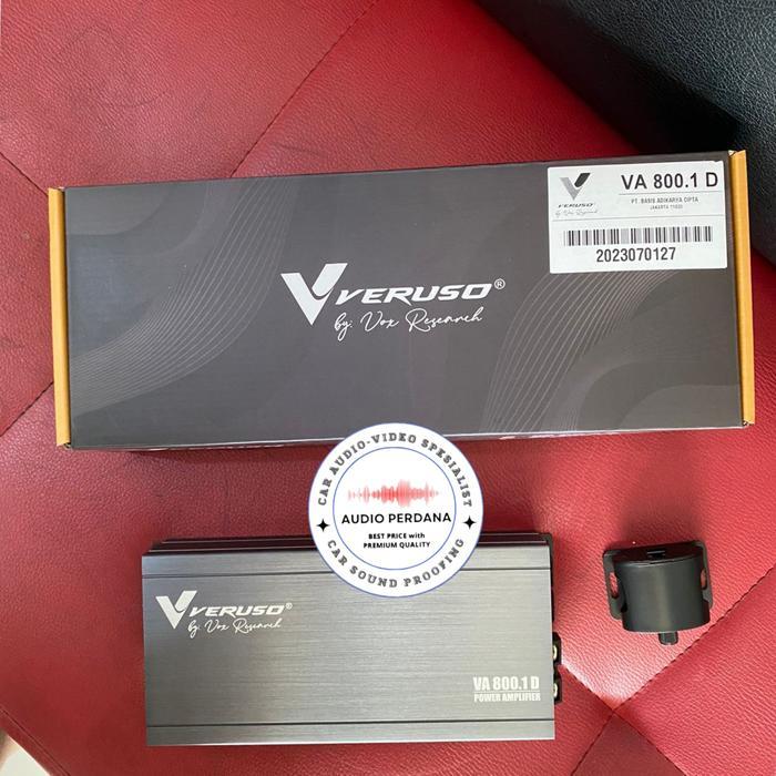 Vox Research Power Amplifier Monoblok Veruso VA800.1D VA 800.1D Bass Boost 0-12db Output 300W X 1