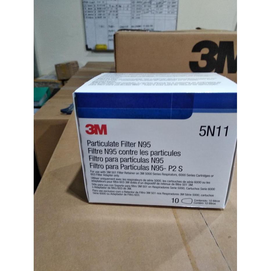 "New" 3M partikel filter 5N11 N95