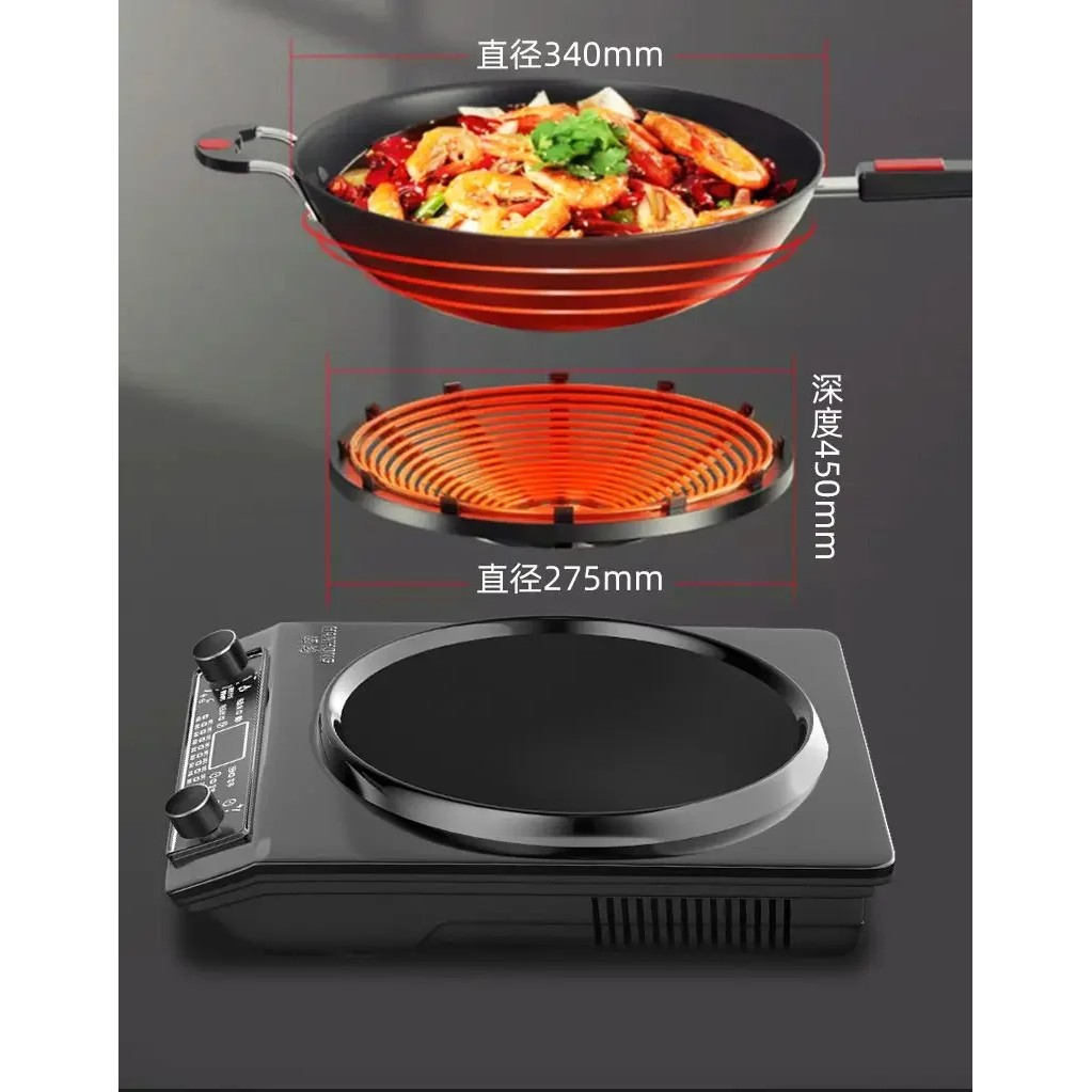 hot itemConcave Induction Cooker, Home Use Concave Stove High-power Commercial, Concave