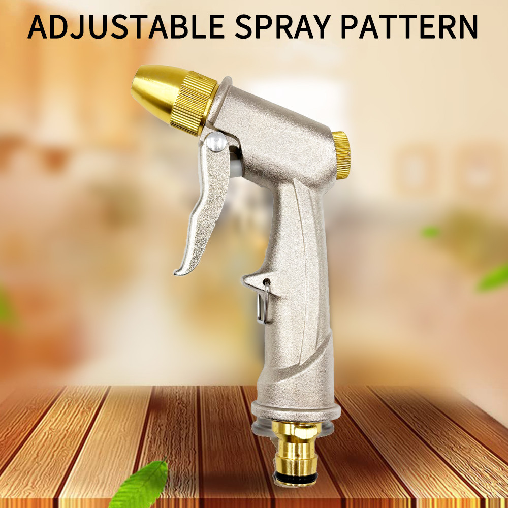 High Pressure Water Gun Water Hydro Jet High Pressure Water Spray Nozzle, Flexible Wand For Garden