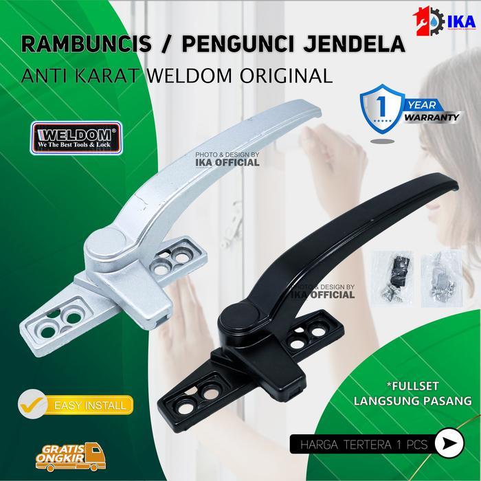 RAMBUNCIS HANDLE JENDELA - JENDELA ALUMINIUM Rambucis / Kunci Jendela