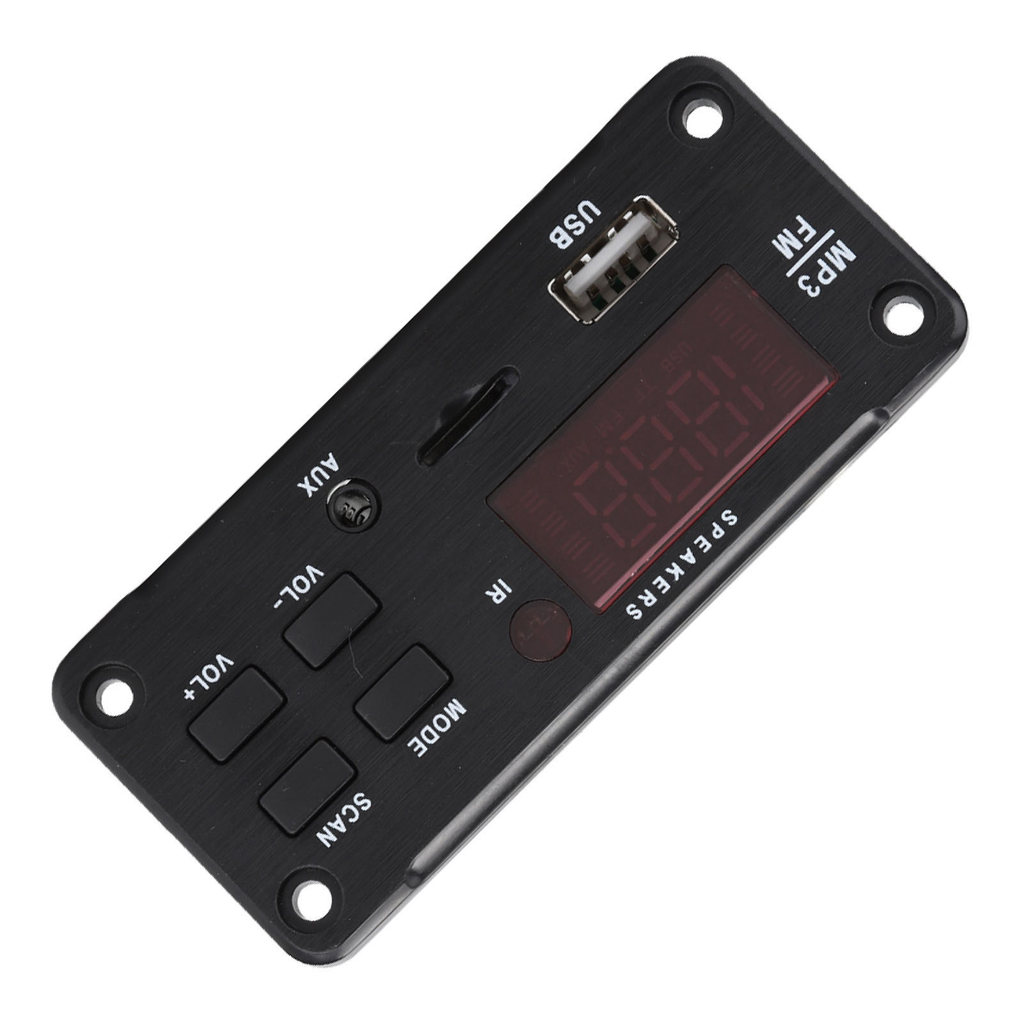 Car Speaker Bluetooth5.0 Mp3 Decoding Board Color Screen Display Decoding Module Car Speaker Module