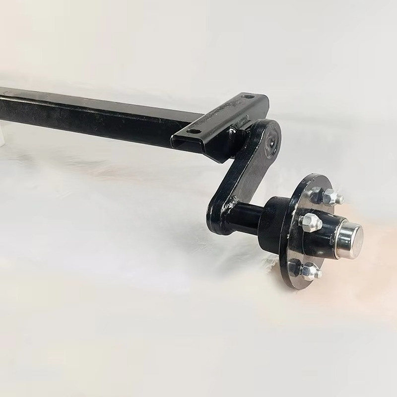 Trailer Torque Axle, Axle Shock Absorption Rubber Torque Bridge Rear Axle Accessories