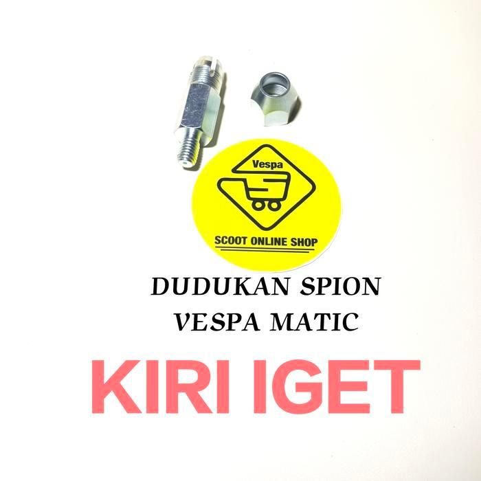 Dudukan Spion Vespa Matic All Iget Kiri