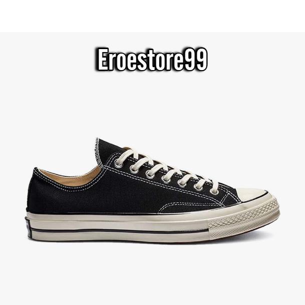 terlaris Eroestore99 - Sepatu CT 70s Low Black White 100% ori