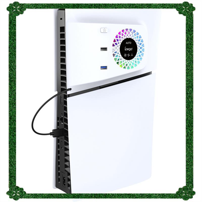 24-Hour Delivery Ipega Cooling Fan With Temperature Control Cooler+ USB,HUB RGB Lights PG-P5S019 For