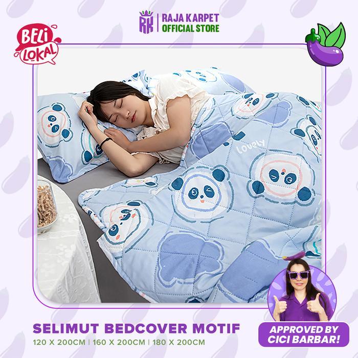 Bonita World - Selimut Bedcover Only Motif Random 3 Ukuran