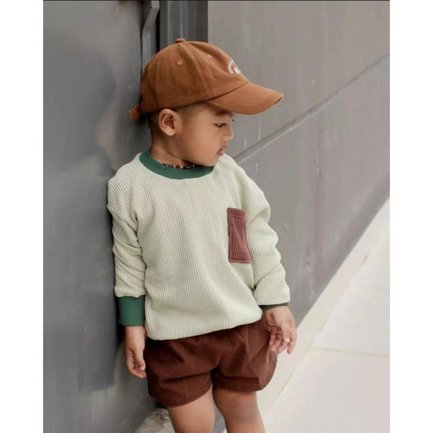 Topi Anak Baseball Laki Cowok Unisex Nyc Viral Di Tiktokshop Bordir Populer