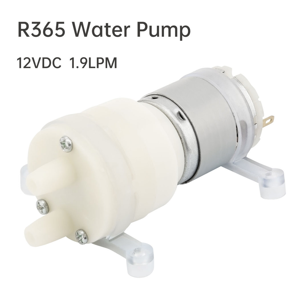 1Piece R365 Micro Water Pump Motor Dc 12V Self Priming Pump Silent Electric Diaphragm Pump Motor
