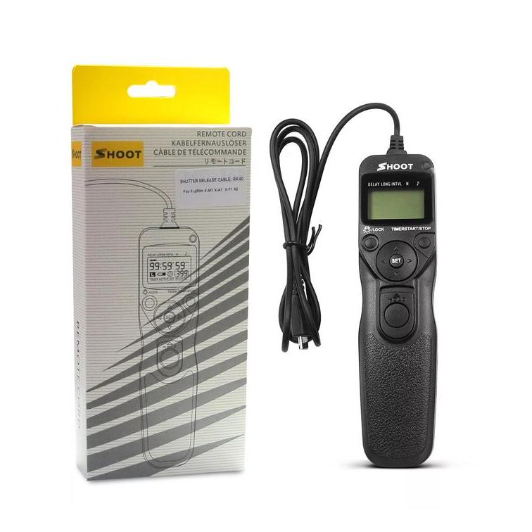 Shoot - Rr-90 Timer Remote Control Shutter Release For Fujifilm Mirror