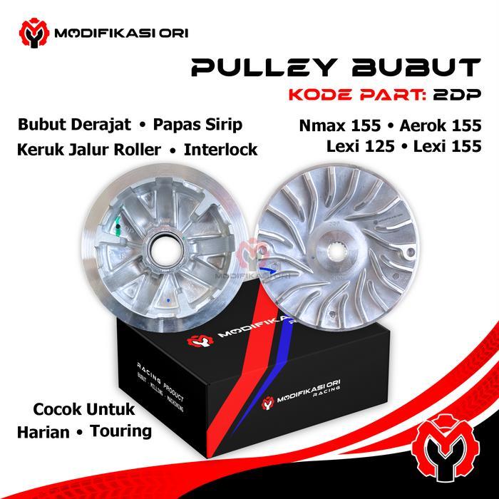 Pulley bubut CVT RACING NMAX rumah roller RACING CVT Racing pulley bubut nmax aerox lexi