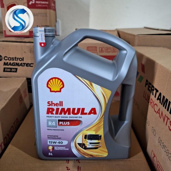 Shell Rimula R4 PLUS 15W-40 3x5 Liter Perdus Oli